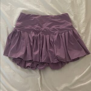 Purple Mini Skirt